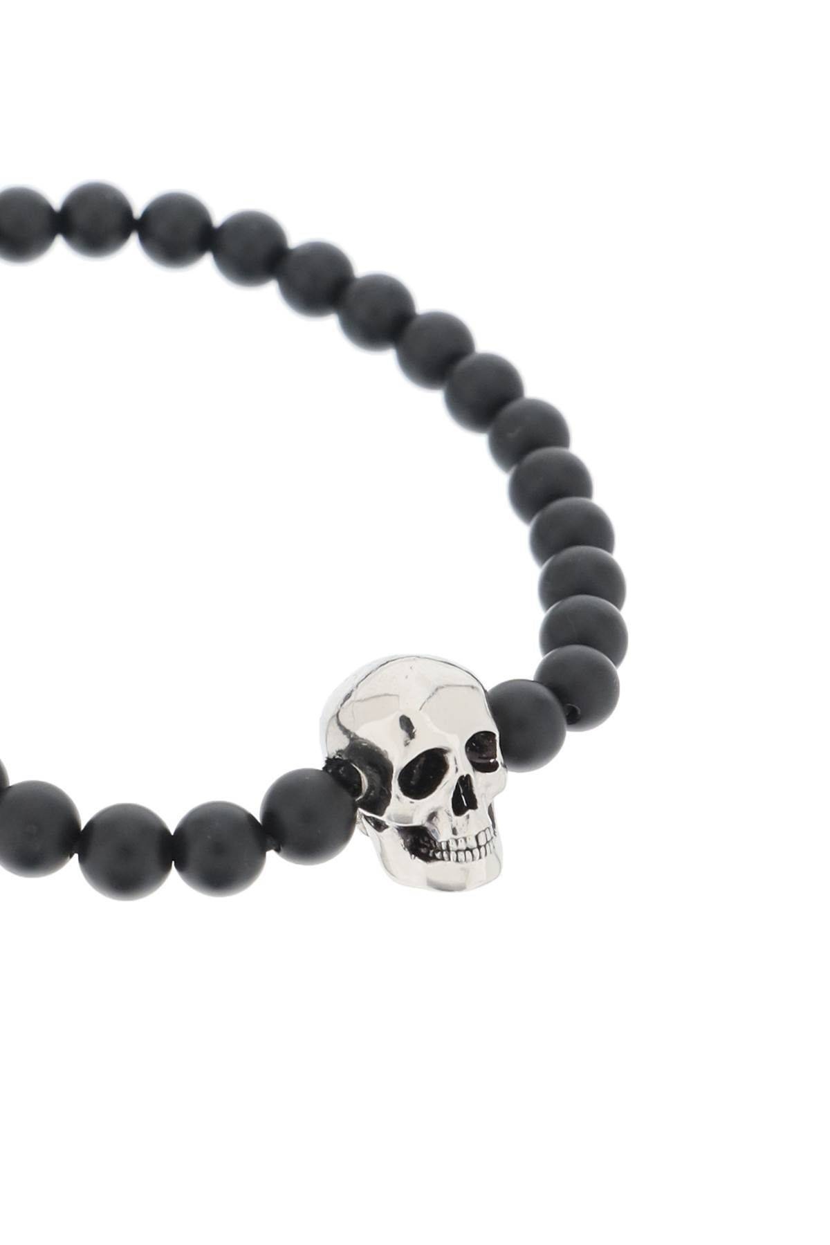 SKULL BRACELET WITH PEARLS - 3