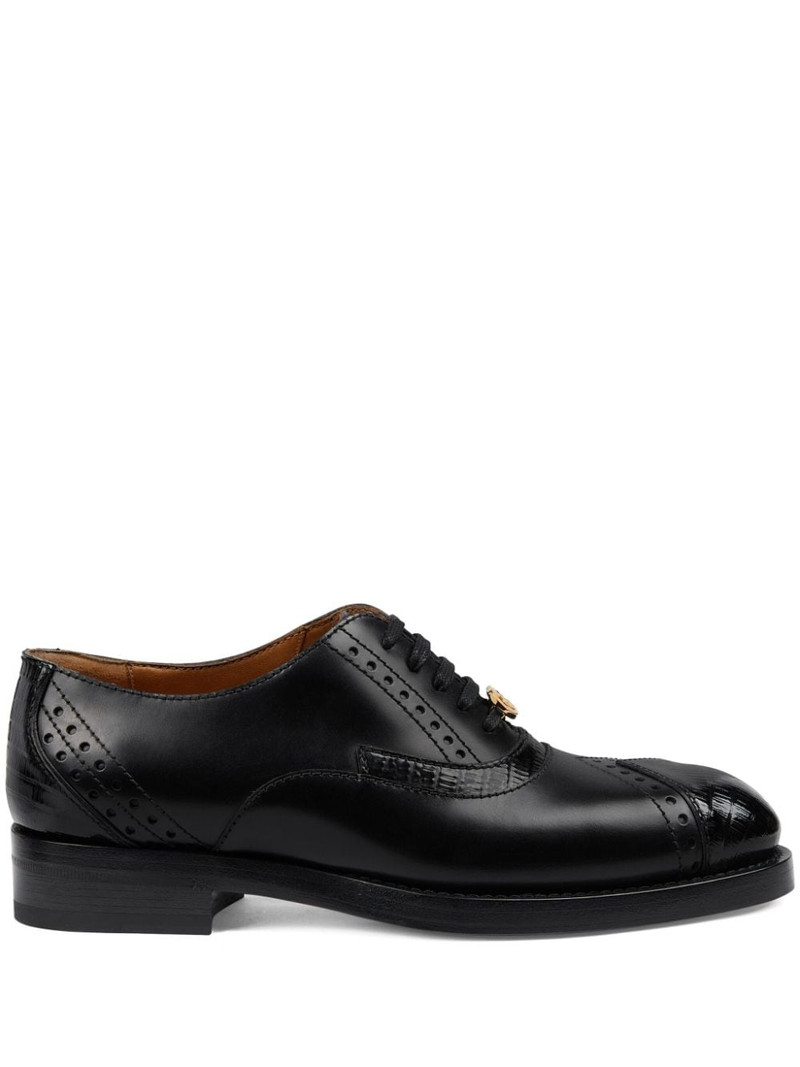 Double G lace-up shoes - 1