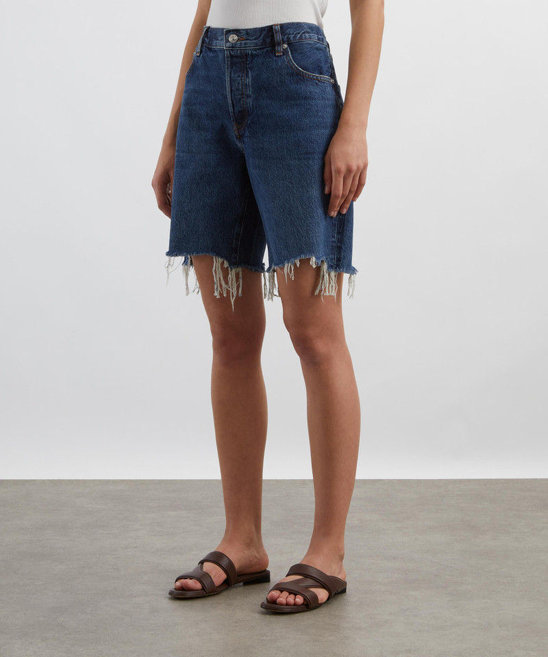 FRAME The Leisure Shorts in Nostalgia outlook