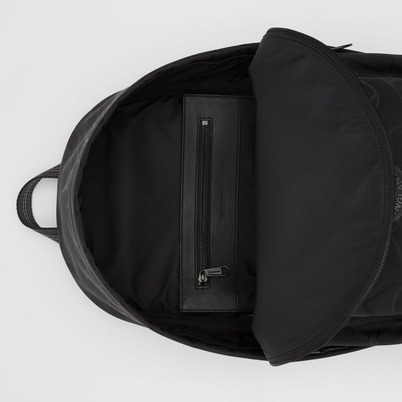 Monogram Recycled Polyester Jacquard Backpack 5