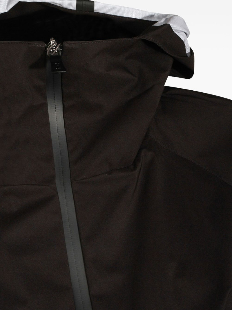 Herno drawstring-waist hooded coat outlook