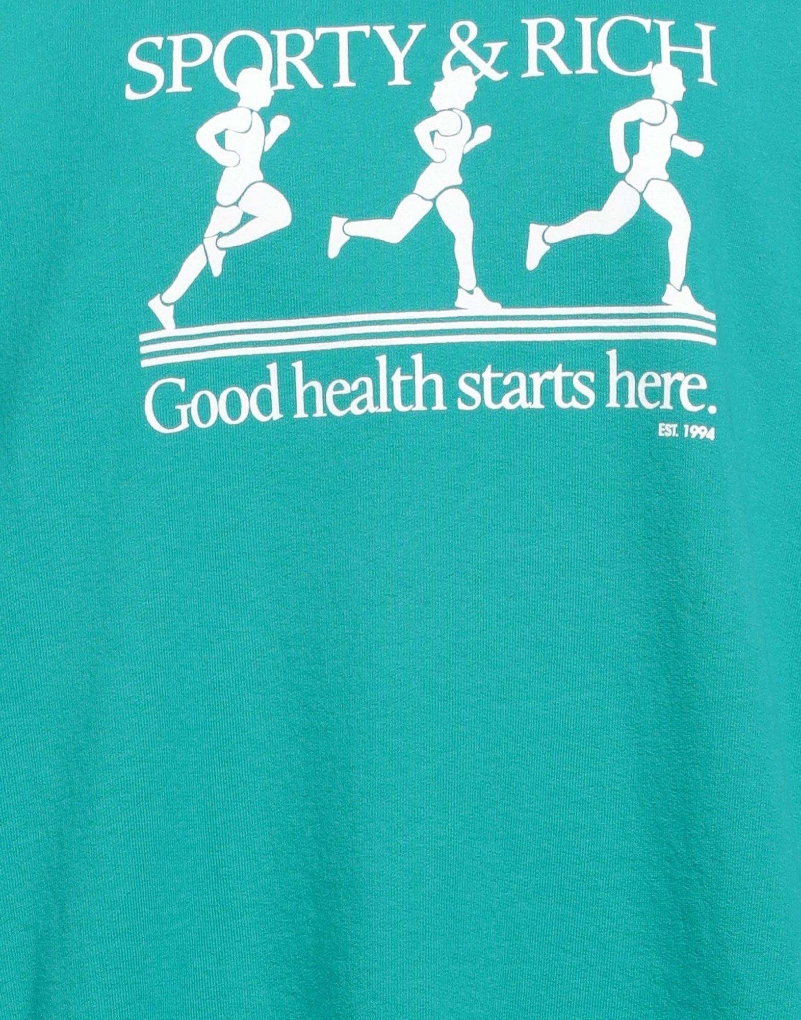 Turquoise Women's Sweatshirt - 4