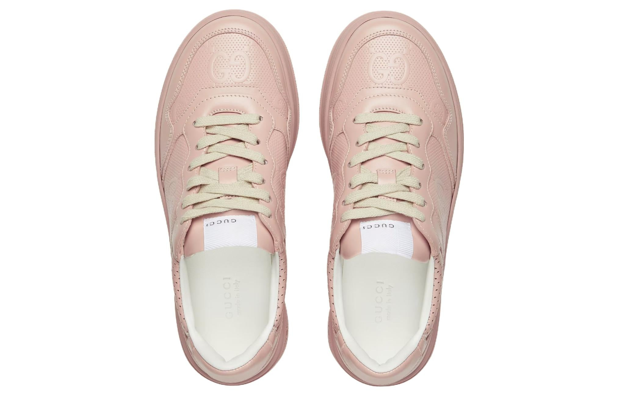 (WMNS) Gucci GG Supreme Sneaker 'Pale Pink Embossed' 700775-1XL10-6910 - 5