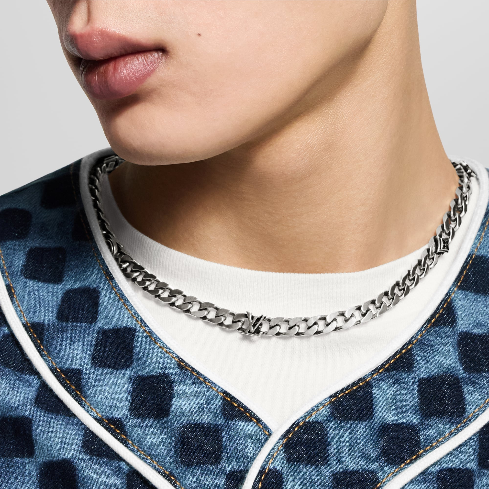LV City Links Thin Necklace - 4