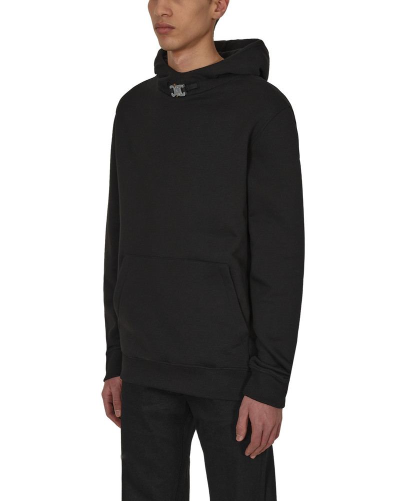 METAL BUCKLE COLLAR HOODIE 3