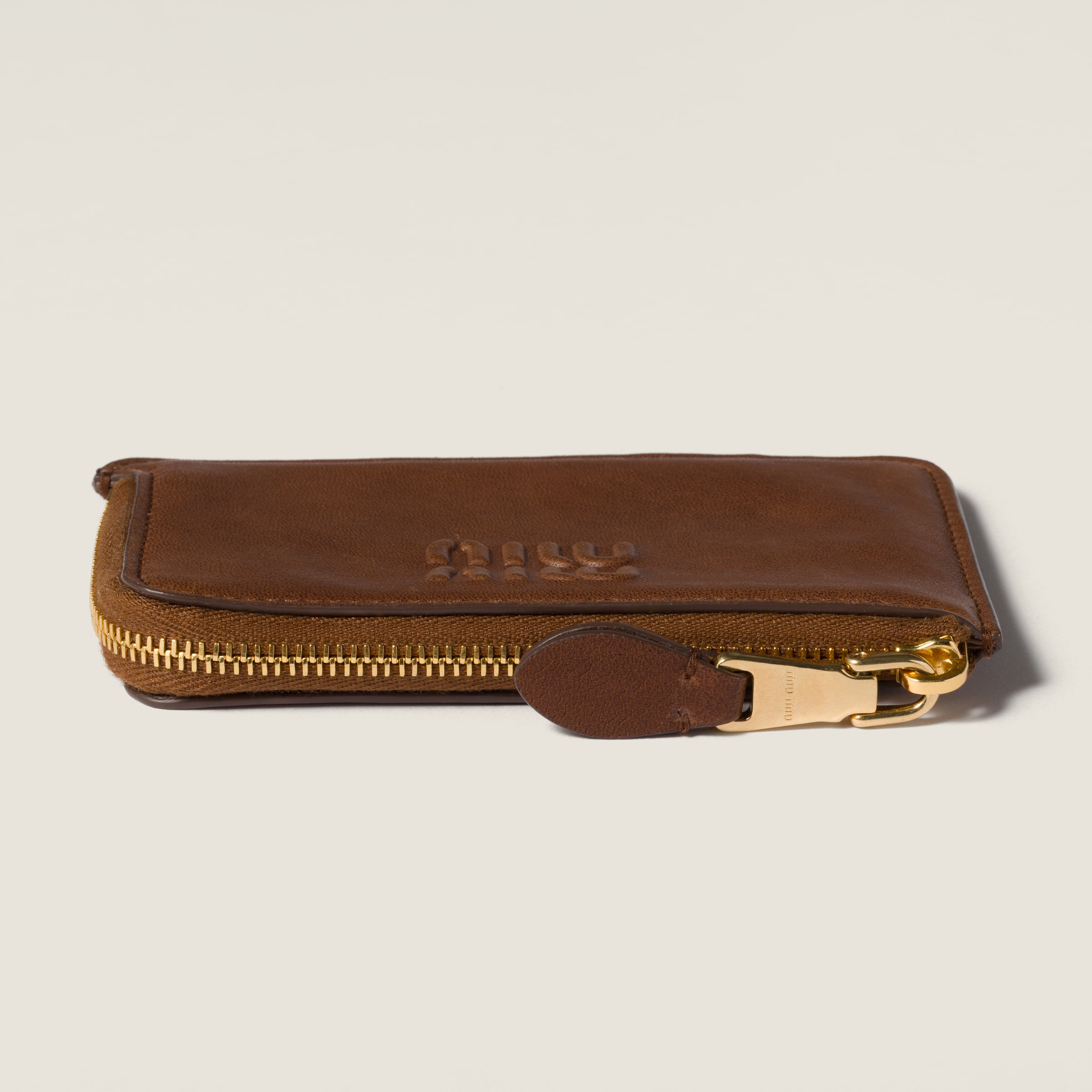 Nappa leather envelope card holder - 4
