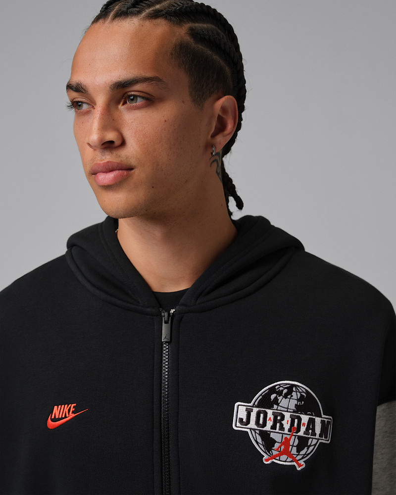 Jordan Brooklyn Men's Oversized Full-Zip Hoodie 3