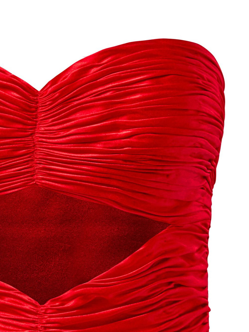 Alejandra Alonso Rojas cut-out bustier top outlook