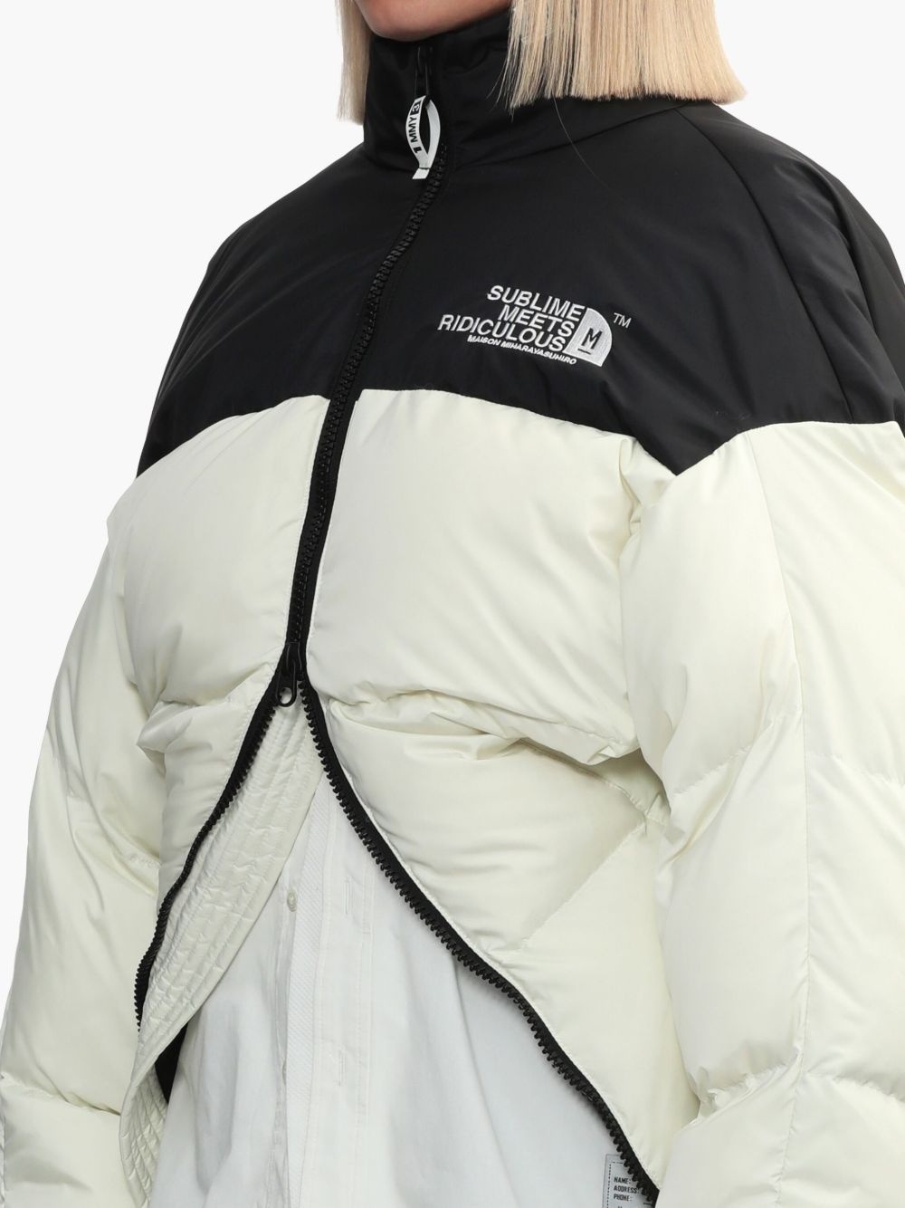 cropped puffer jacket - 5
