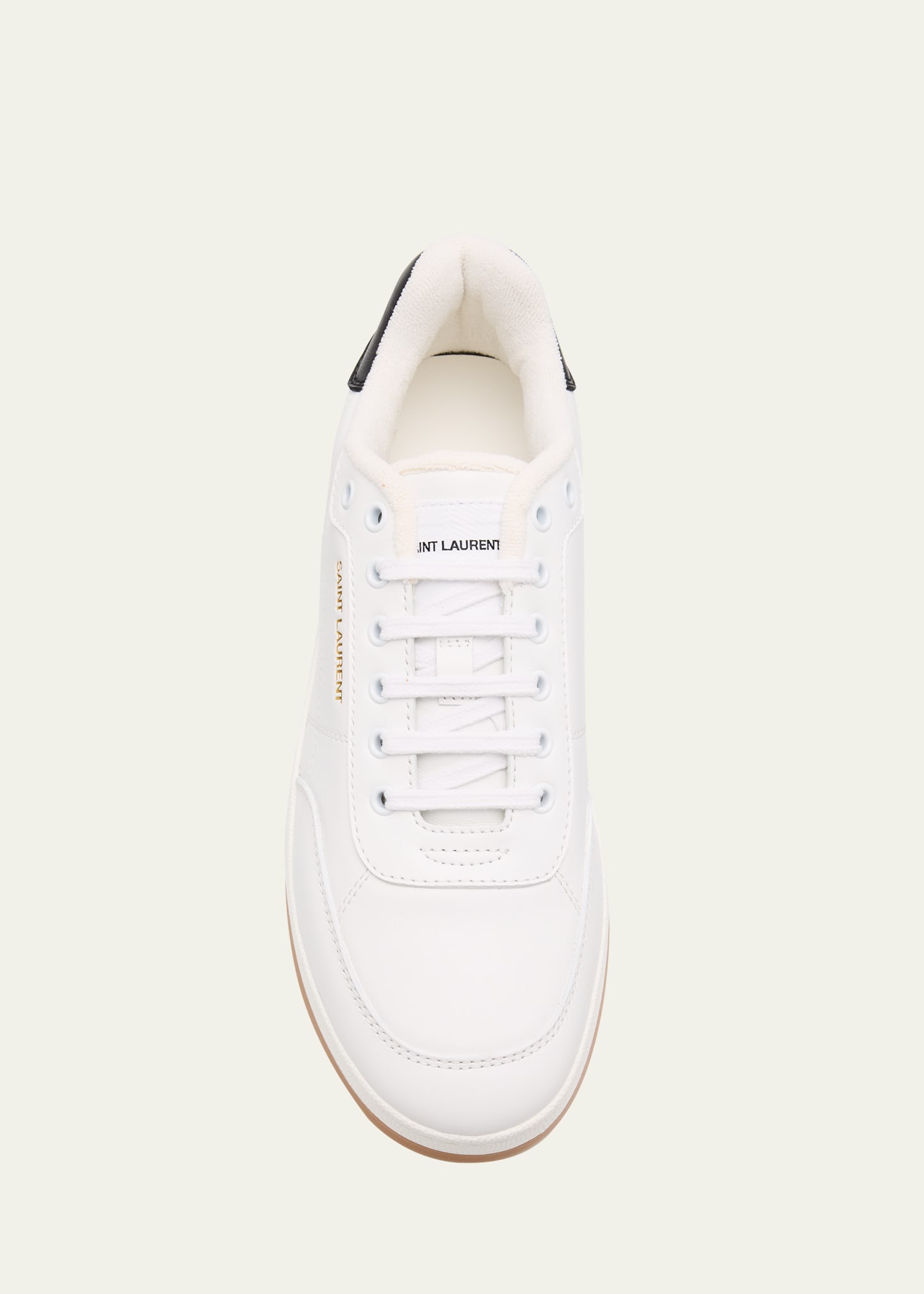 Men's SL/61 Leather Low-Top Sneakers - 5