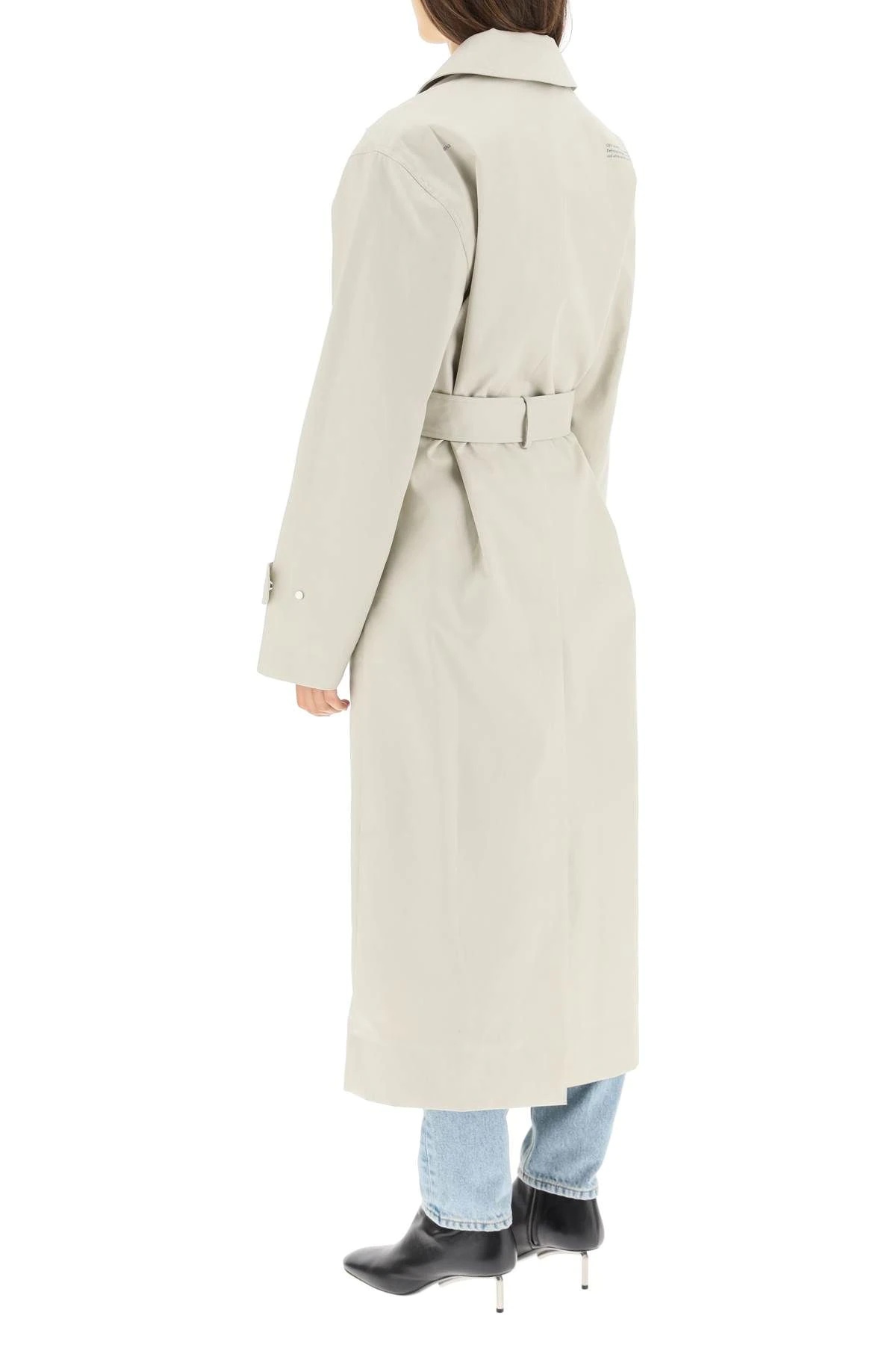 ORGANIC COTTON TRENCH COAT - 4