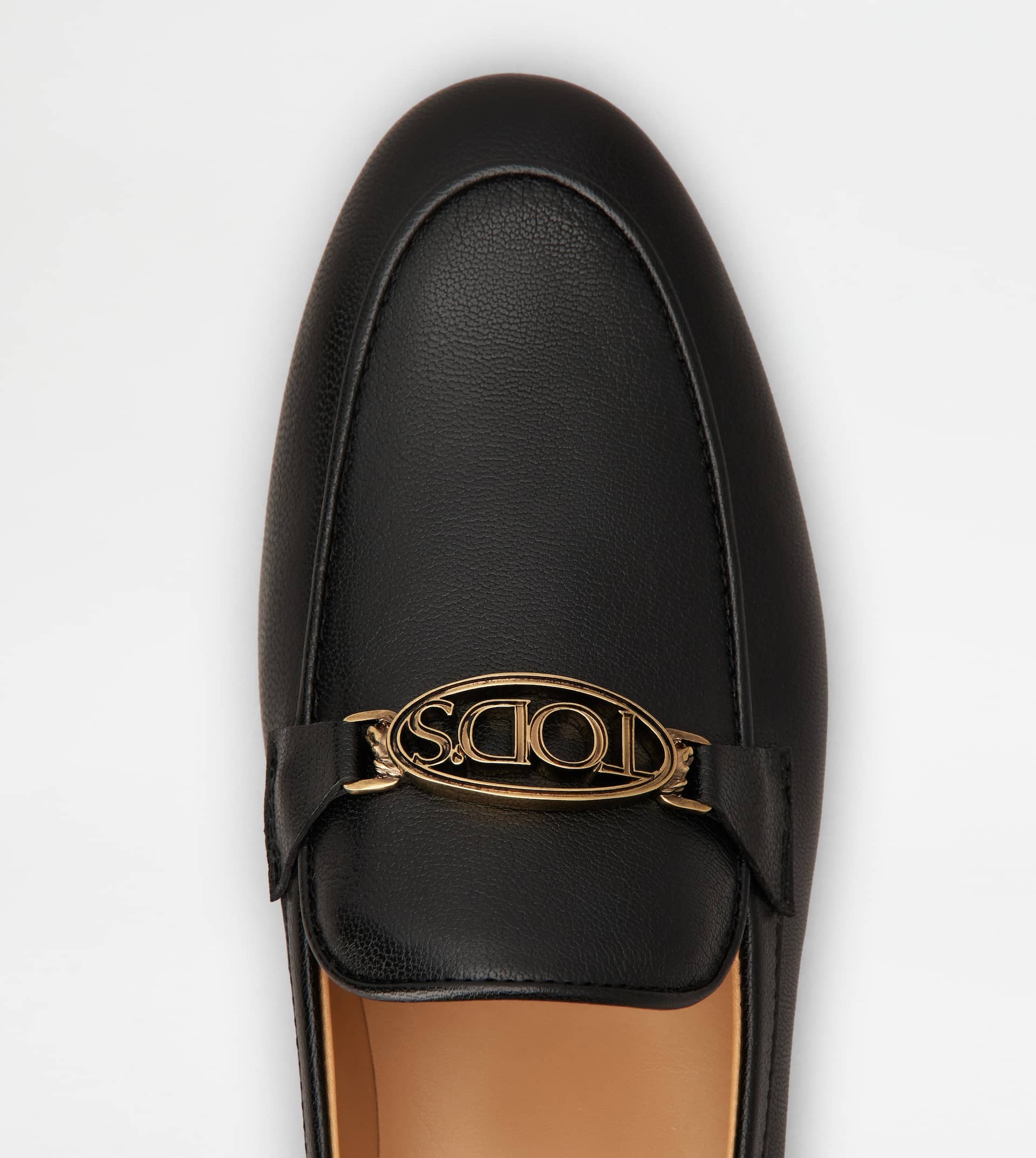 LOAFERS IN LEATHER - BLACK - 4