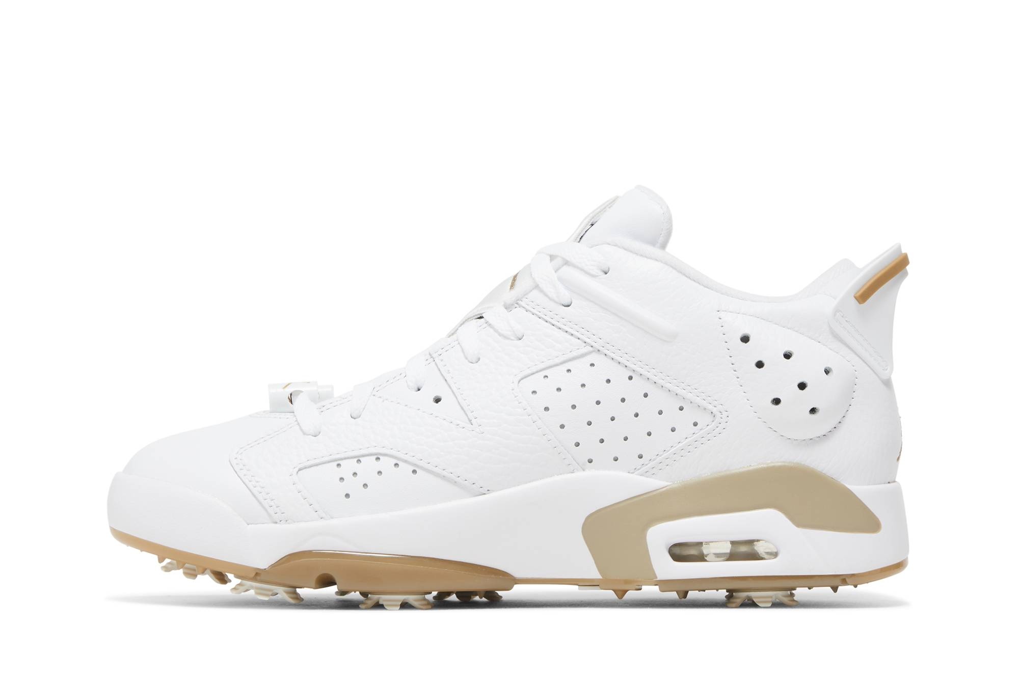 Air Jordan 6 Retro Low Golf 'White Khaki' - 3