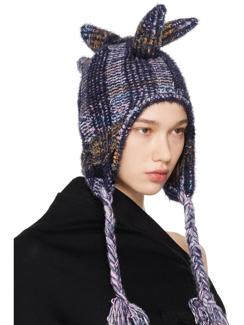 Collina Strada Purple Vitelli Edition Spiky Beanie outlook