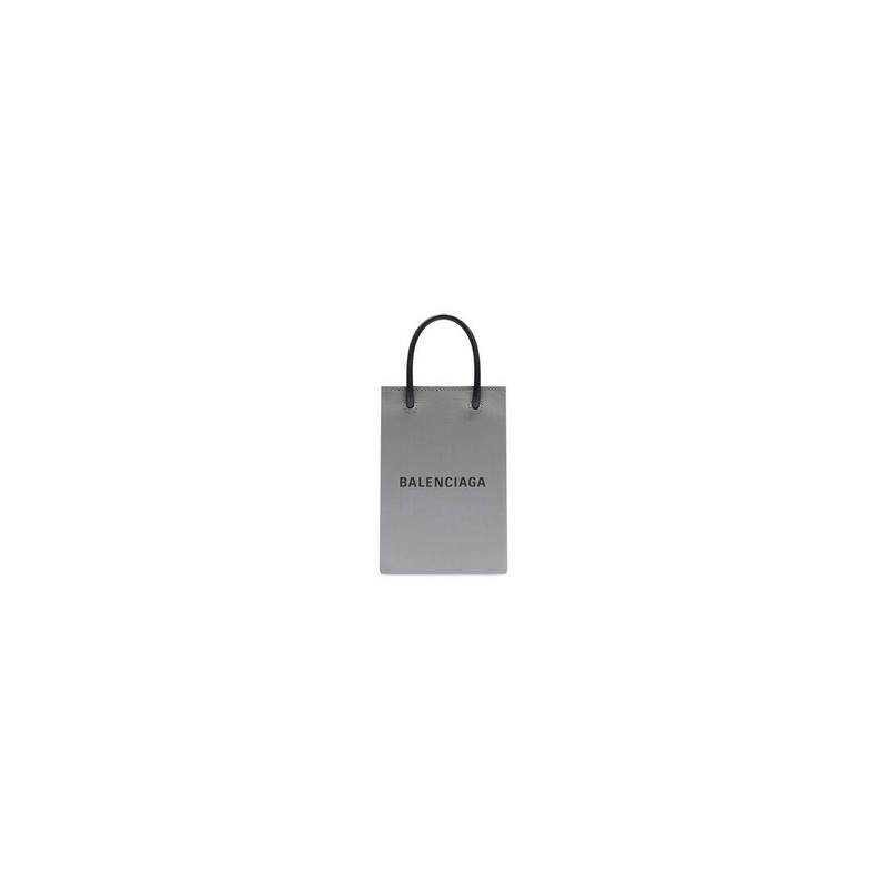 Mini Shopping Bag in Grey 1
