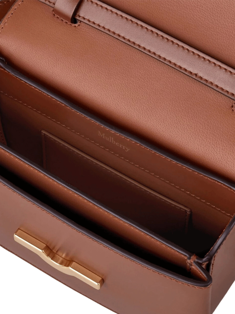 Small Pimlico Satchel Super Lux Calf (Bright Oak) - 4