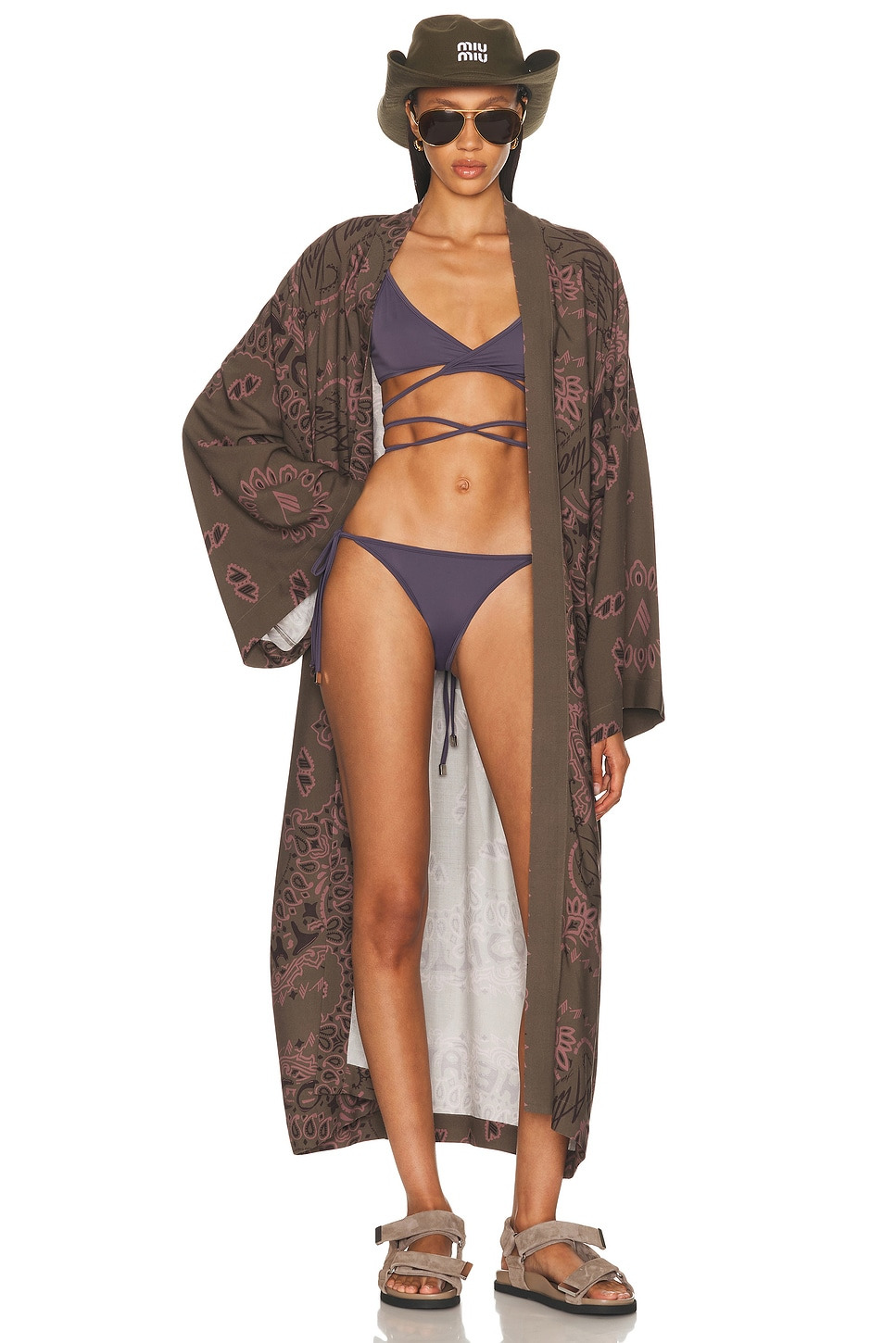 Bandana Printed Caftan - 5