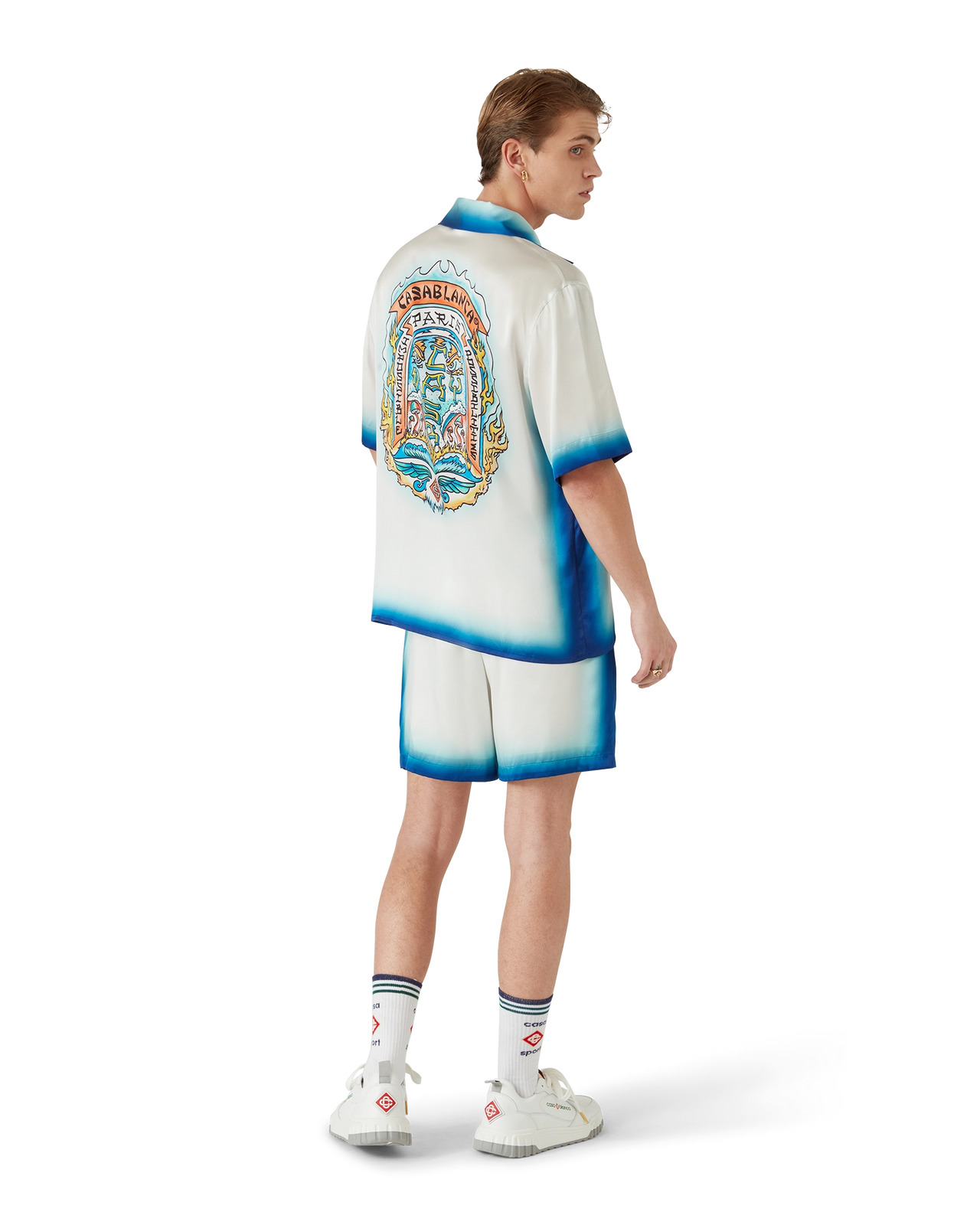 Casa Way Skate Silk Shirt | Casablanca Paris - 8