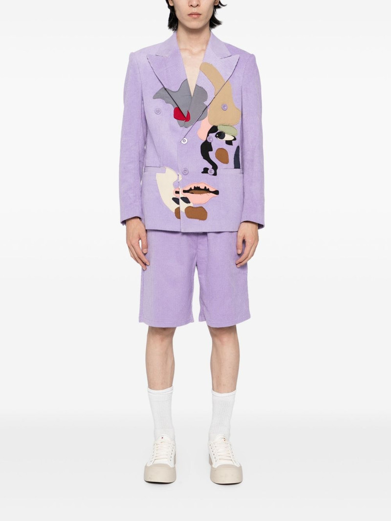 KidSuper corduroy suit shorts outlook