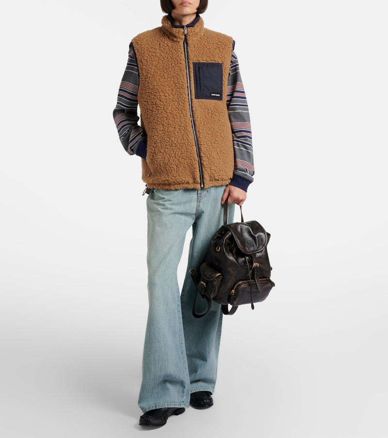 Miu Miu Leather backpack outlook