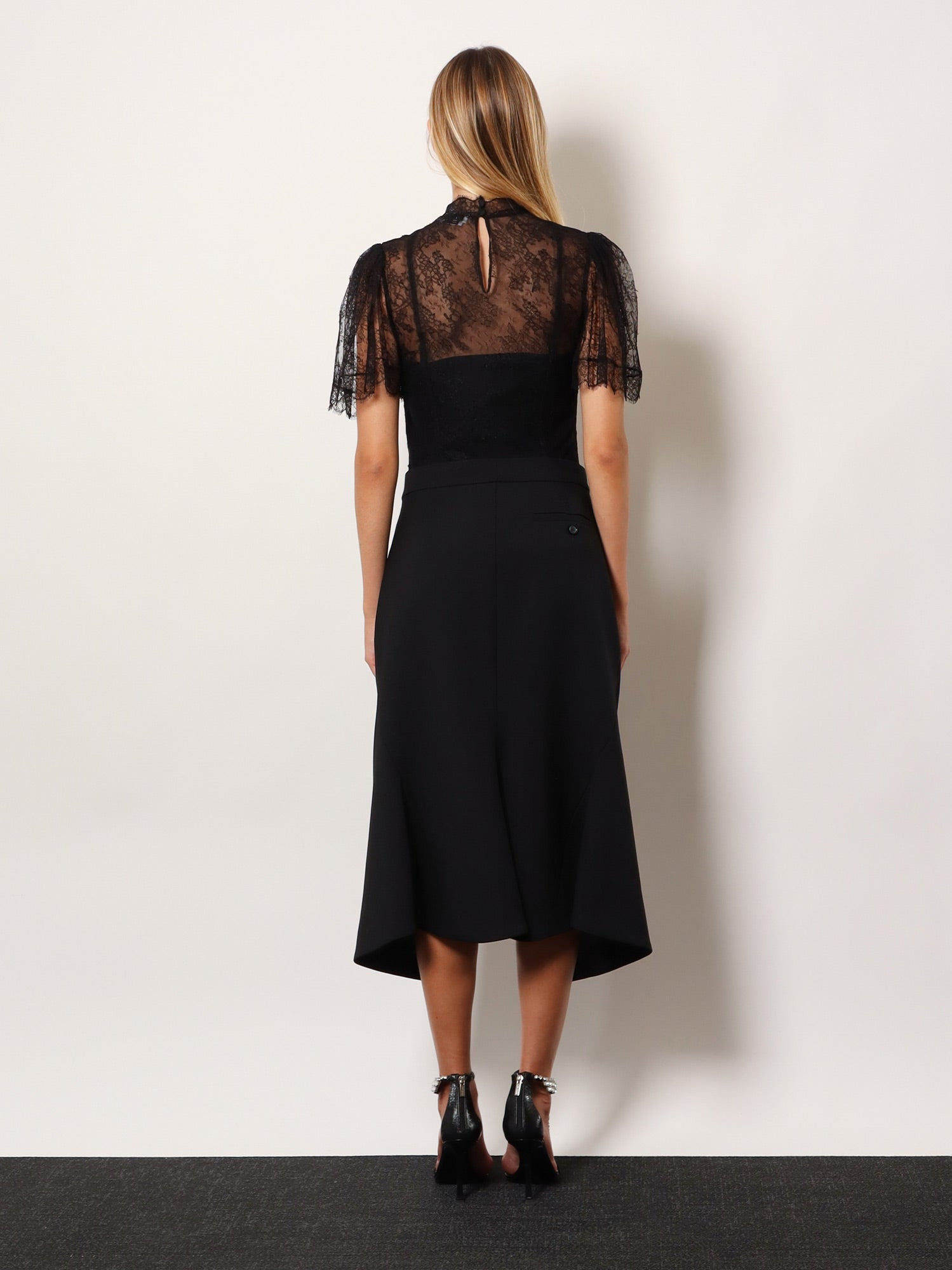 Midi Wool Skirt - 3