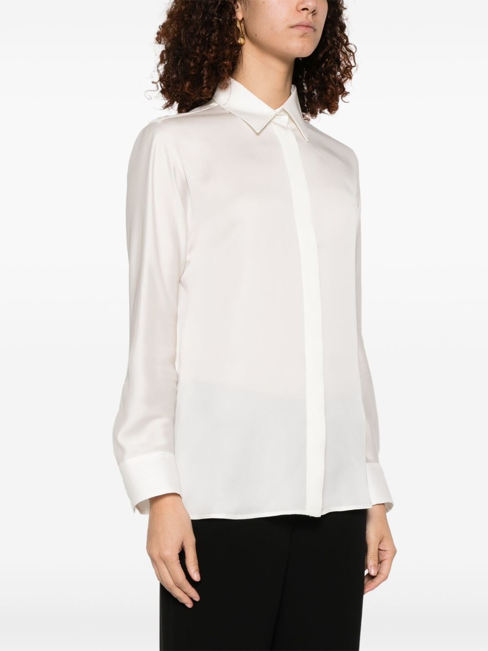 charmeuse shirt - 3