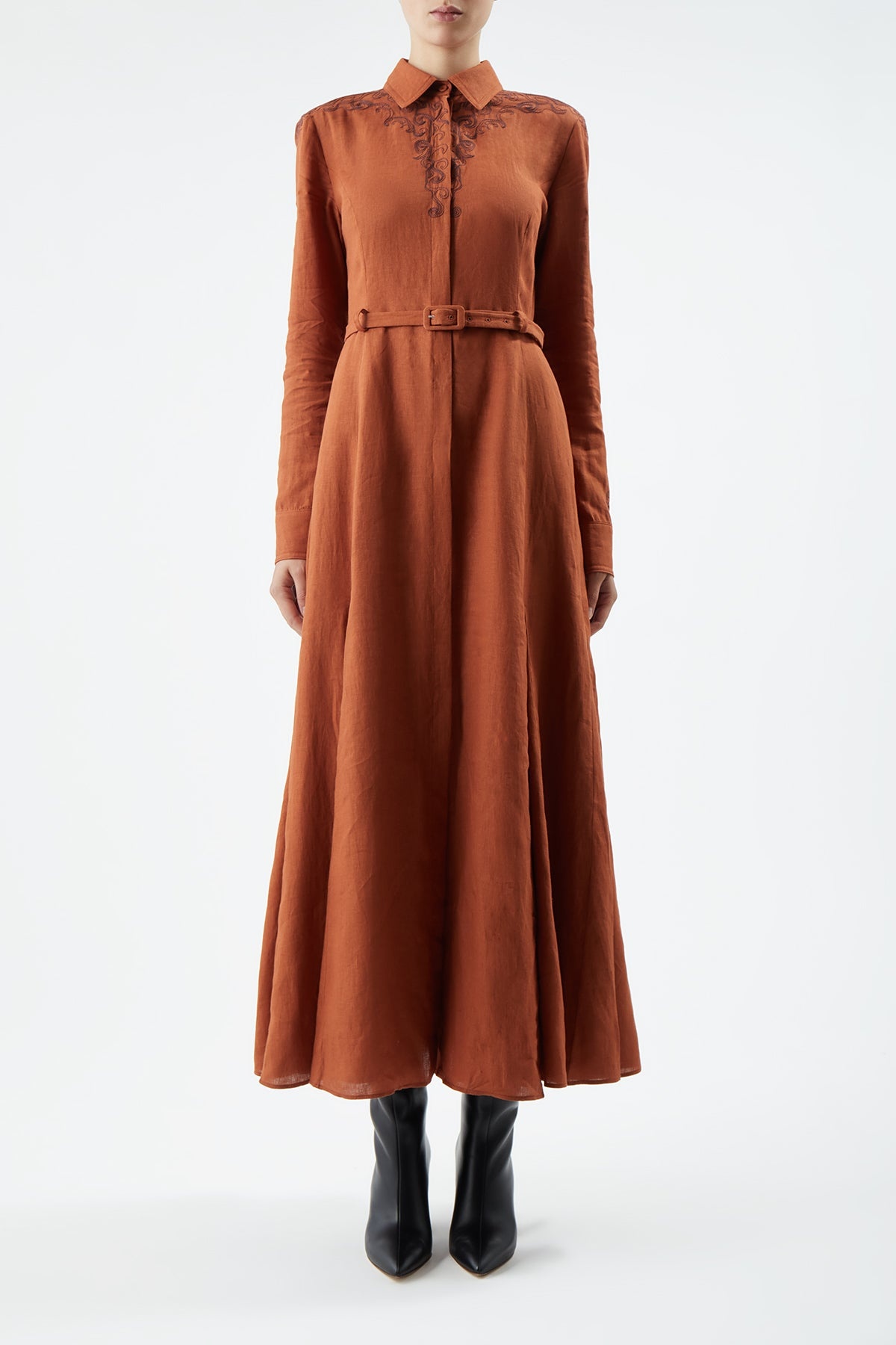 Mcgraw Dress in Linen - 2