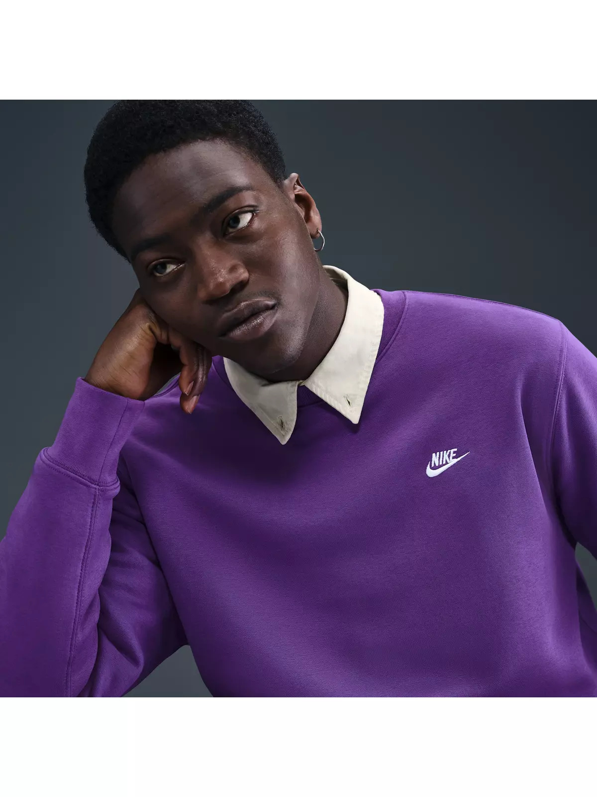 Men's Club BB Fleece Crew - 5
