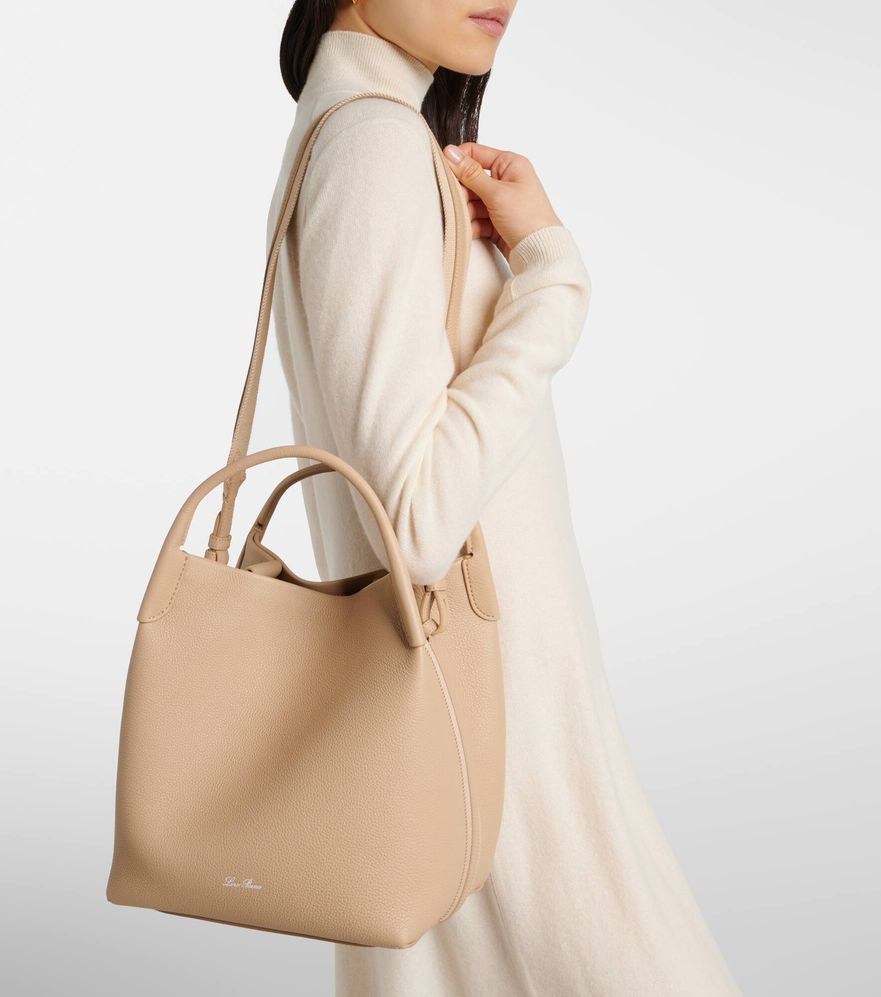 Bale Large leather shoulder bag - 7