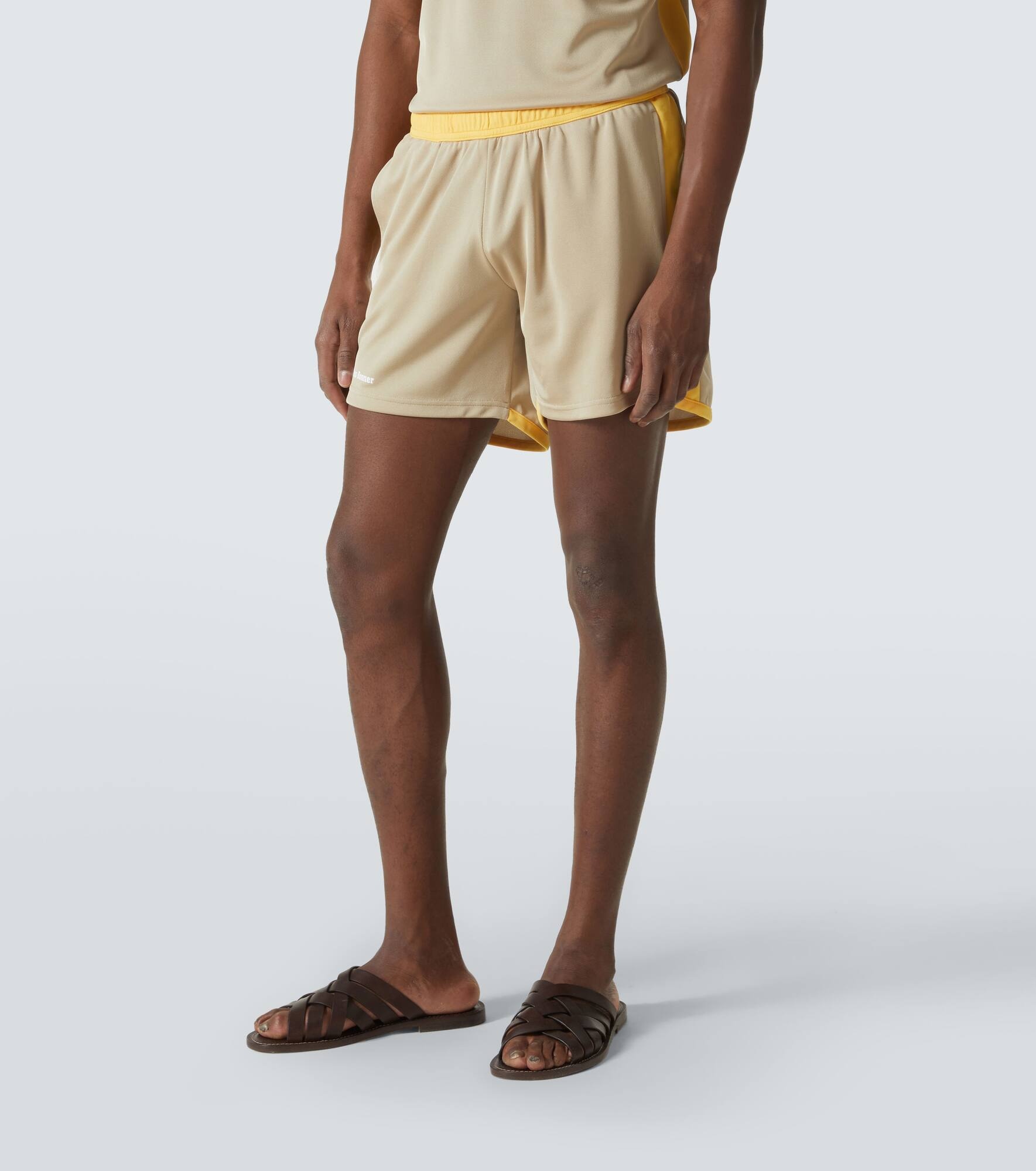 Logo colorblocked shorts - 3