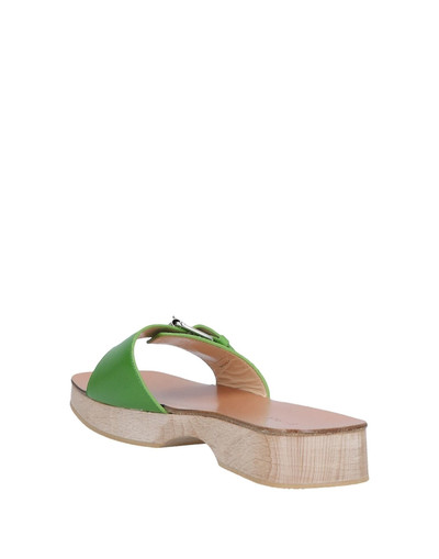 BY FAR Green Women's Mules And Clogs outlook