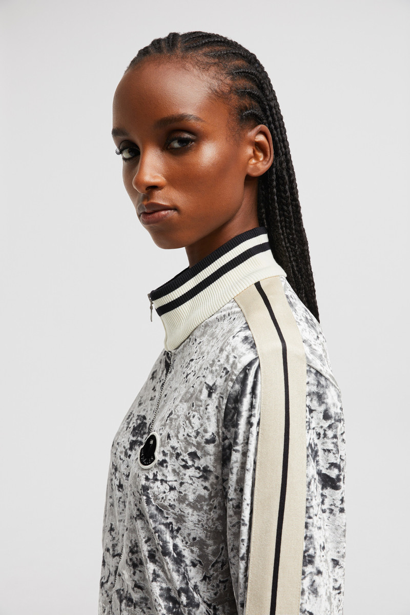 Moncler x Palm Angels Chenille Zip-Up Sweashirt 4