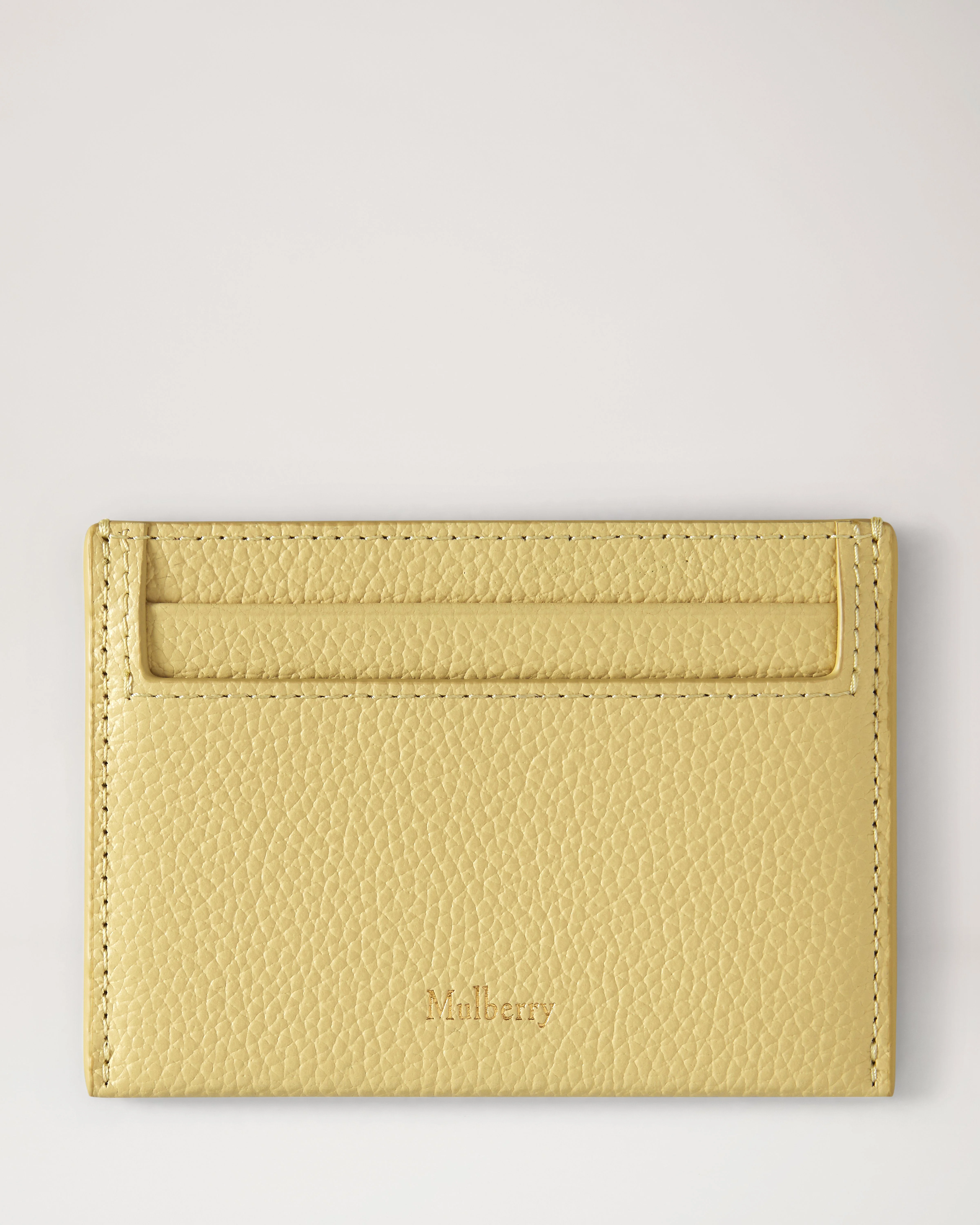 Credit Card Slip Butter Small Classic Grain - 1