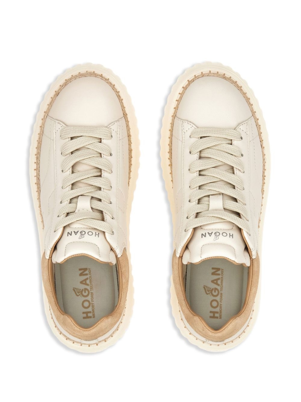 H-Stripes leather sneakers - 4