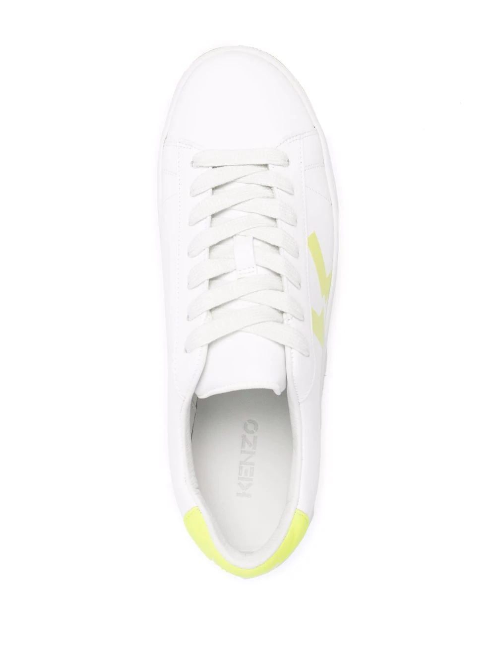 Kourt K logo low-top sneakers - 4