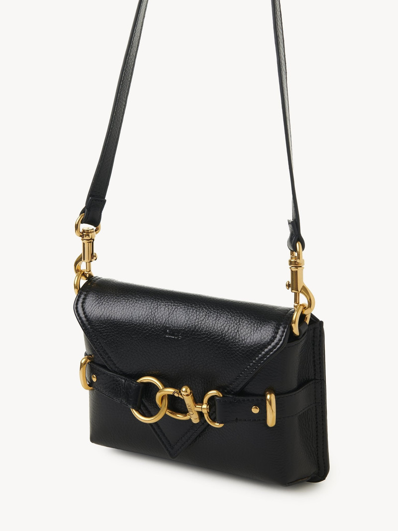Chloé MINI CROSSBODY CAPE BAG IN GRAINED LEATHER outlook