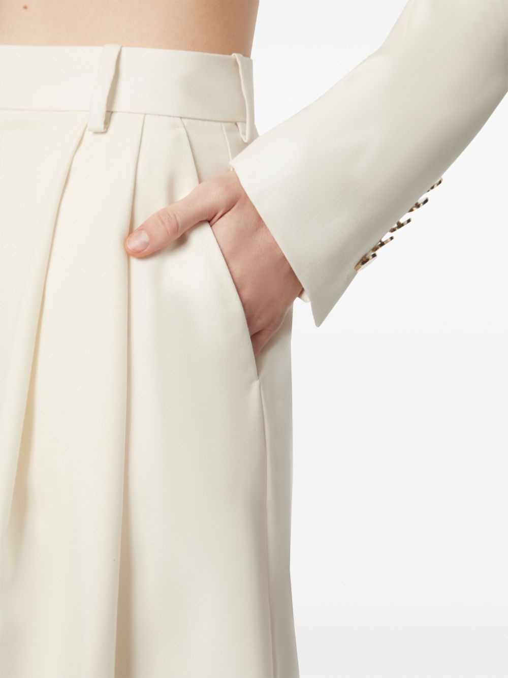 pleated shorts - 5