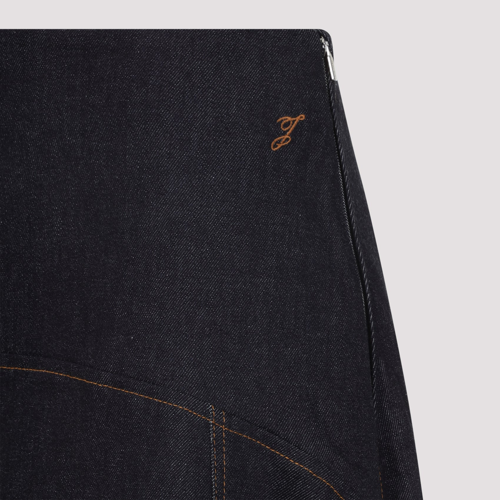 Jacquemus Triangle De-Nimes Midi Skirt Women - 3