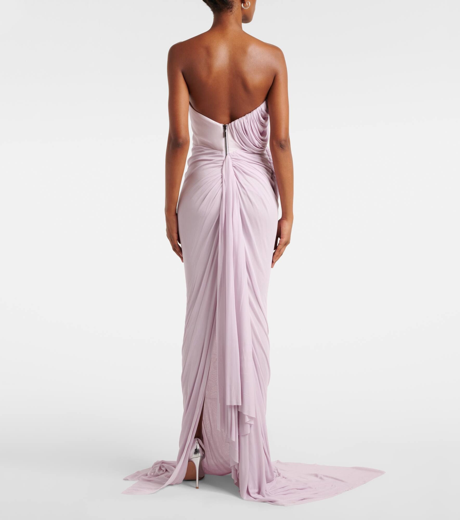 Systema draped jersey gown - 3