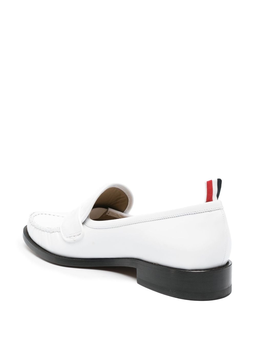 penny-slot RWB loafers - 3