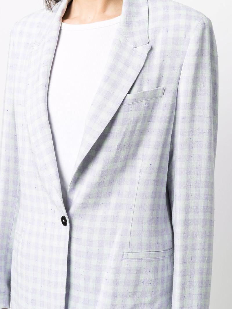 check-print blazer 5