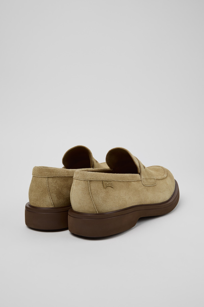 CAMPERLAB Brown Suede Leather Shoes for Men. outlook