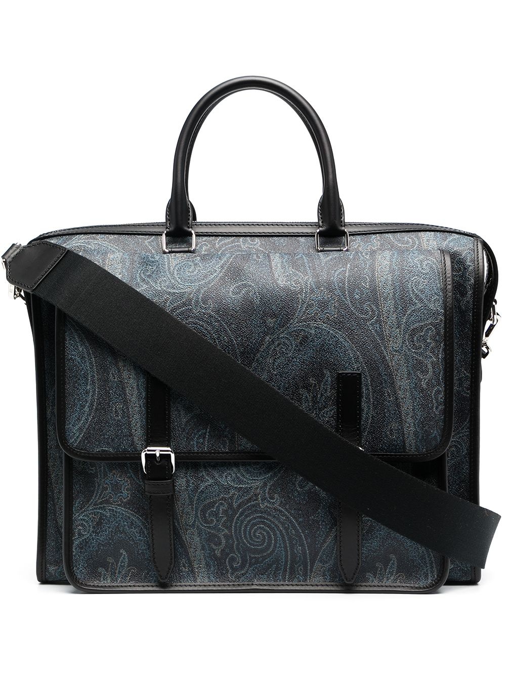 paisley-print laptop bag - 1