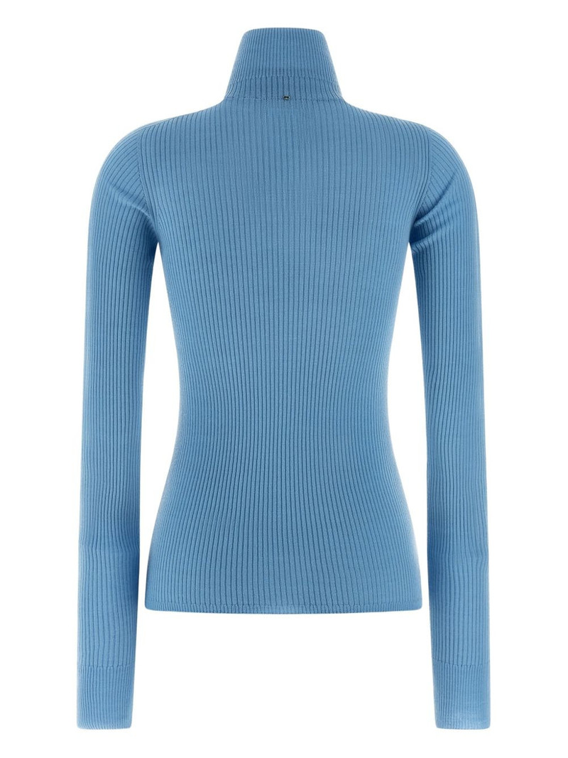 Sportmax ribbed-knit turtleneck top outlook