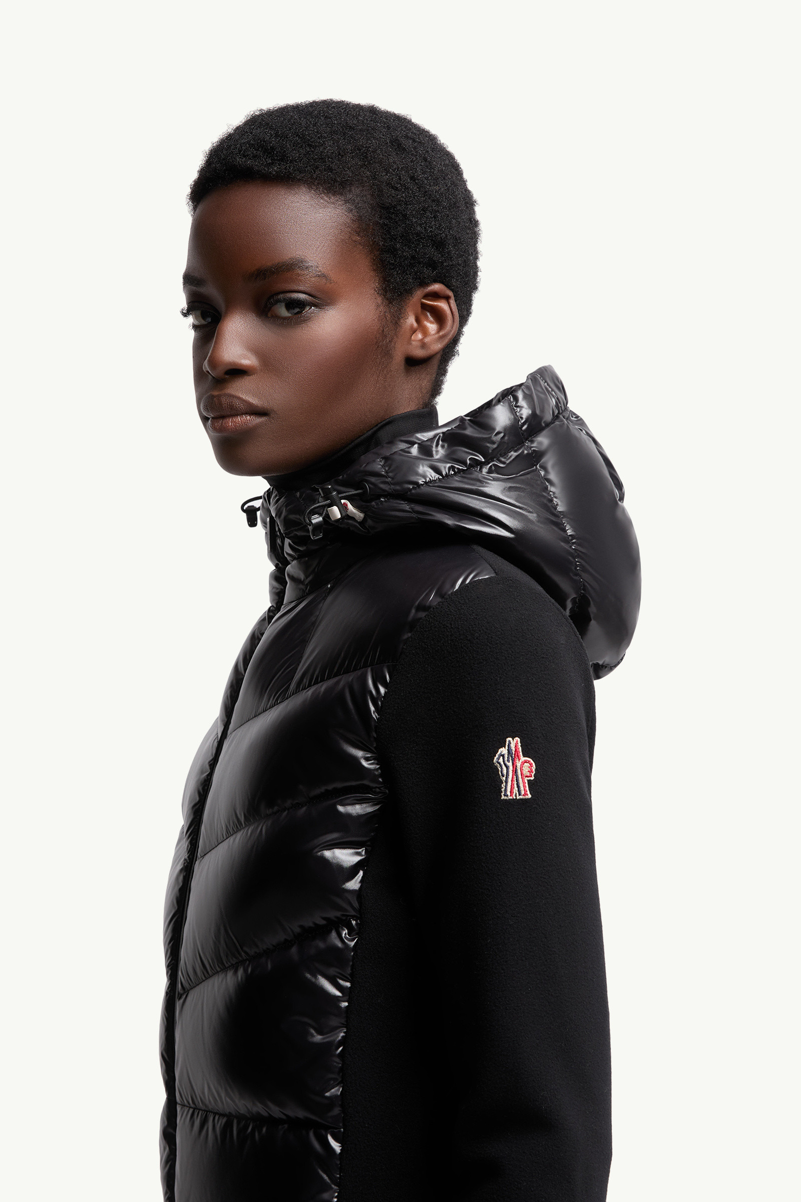 Padded Zip-Up Hoodie - 4