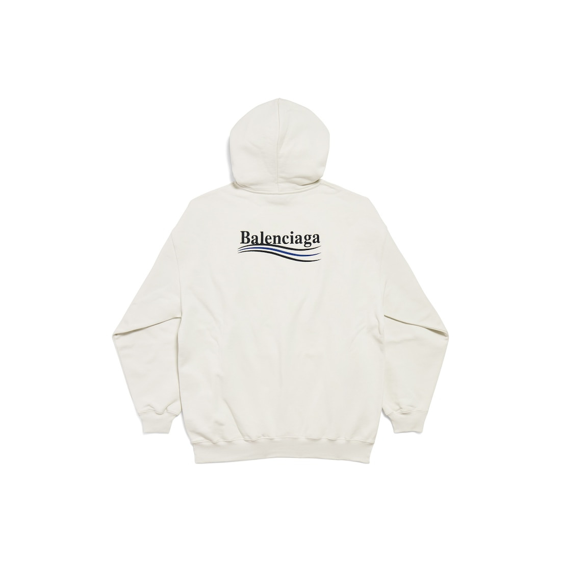 Women's Political Campaign Medium Fit Hoodie in White - 6