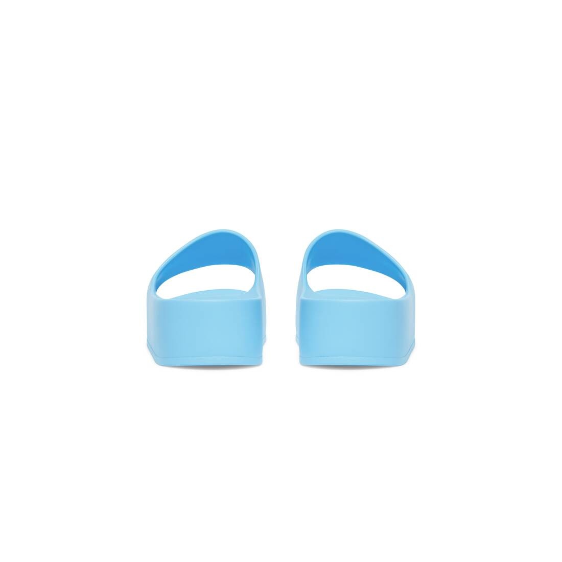 Women's Chunky Slide Sandal in Blue Sky - 5