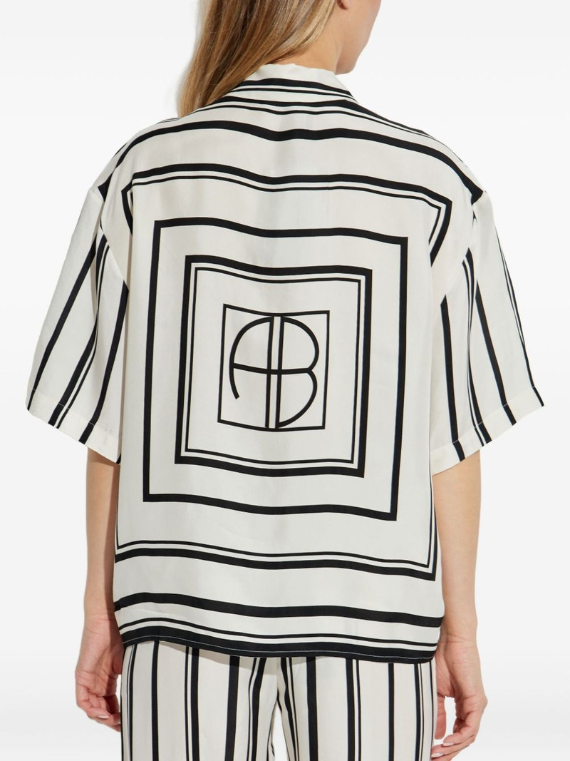 striped short-sleeve shirt 4