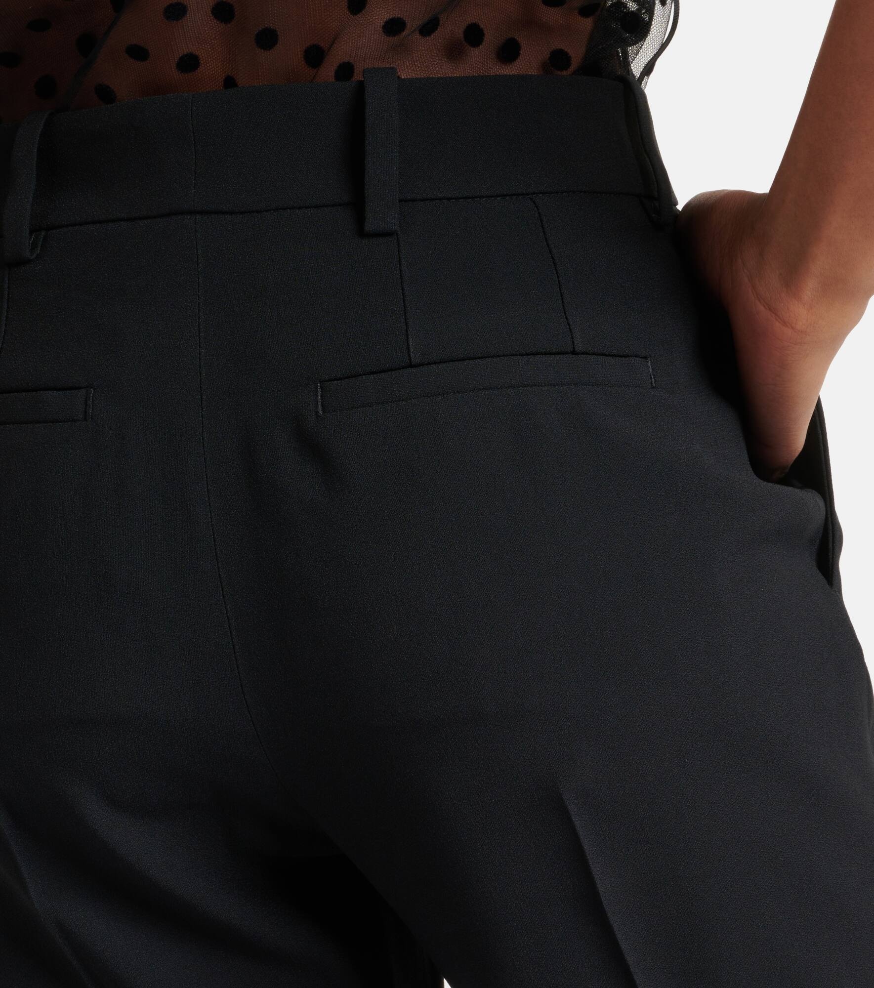 High-rise cady bootcut pants - 3