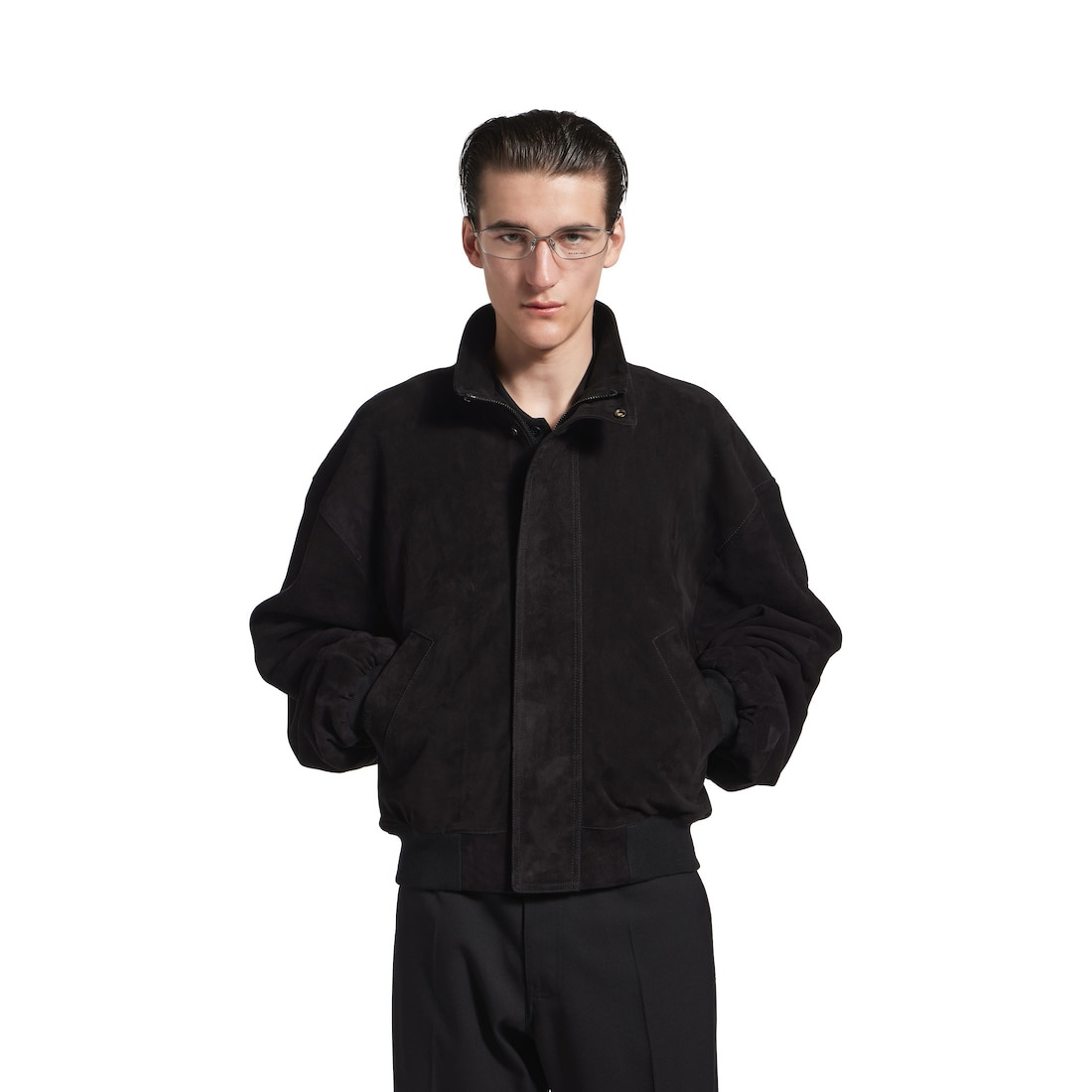 Men's Blouson in Black - 4